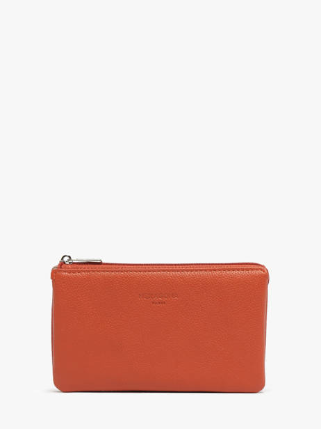 Porte-monnaie Confort Cuir Hexagona Orange confort 468321