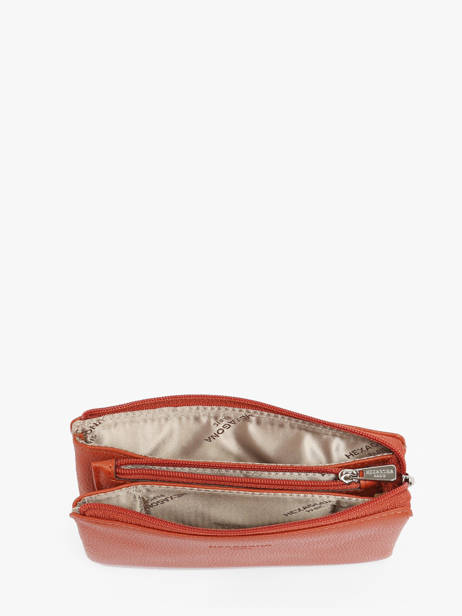 Porte-monnaie Confort Cuir Hexagona Orange confort 468321 vue secondaire 1