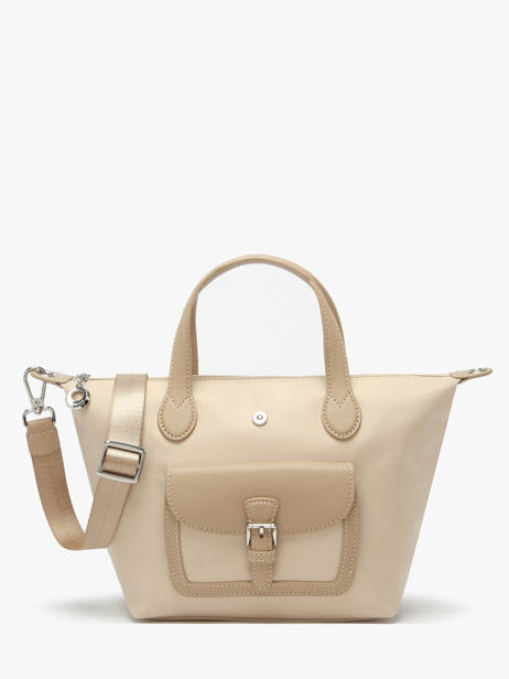 Shoulder Bag Kiana Nylon Hexagona Beige kiana 1720185