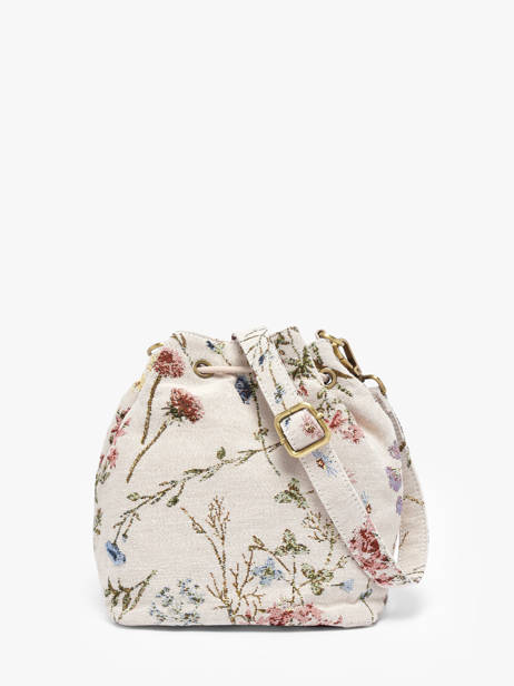 Shoulder Bag Alocasia Cotton Woomen Beige alocasia WALO06 other view 4