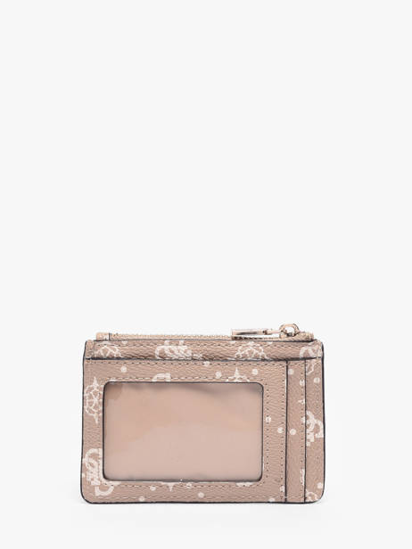 Card Holder Guess Beige carrie logo GP989850 other view 2