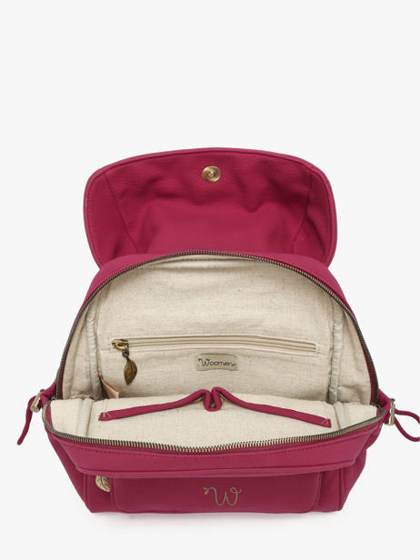 Backpack Woomen Pink camomille pearl WCAE02 other view 3