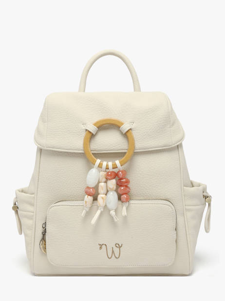 Sac à Dos Woomen Beige camomille pearl WCAE02