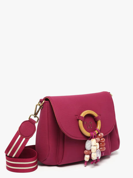 Sac Bandoulière Camomille Pearl Woomen Rose camomille pearl WCAE06 vue secondaire 2