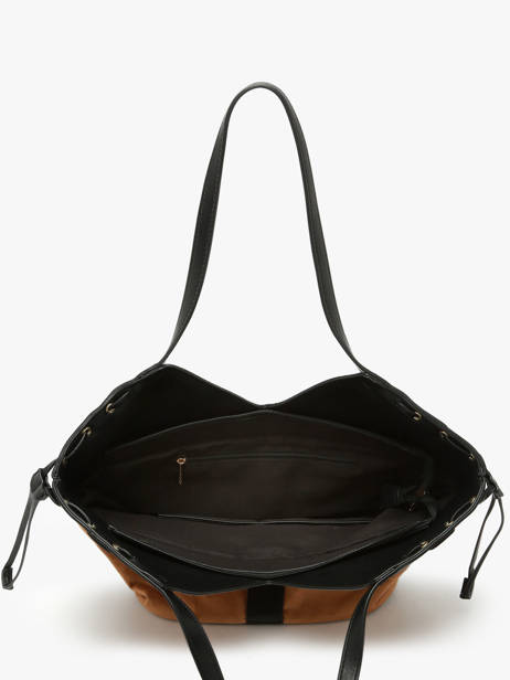 Sac Porté épaule Velvet Miniprix Marron velvet M9459 vue secondaire 1