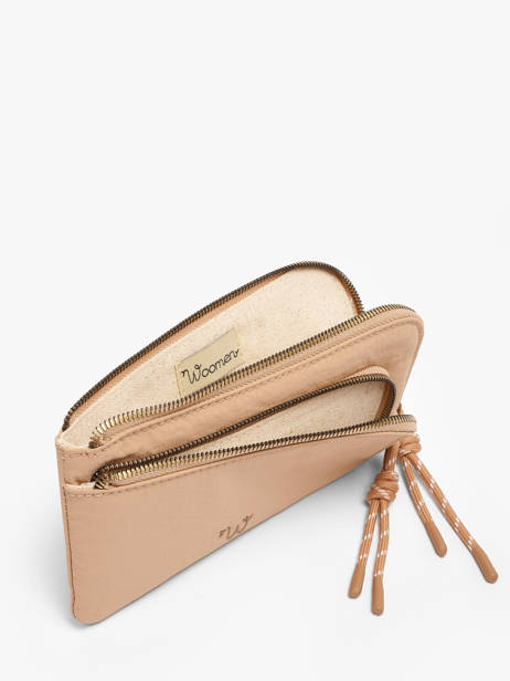 Porte-monnaie Woomen Beige primevere WPRI98 vue secondaire 1