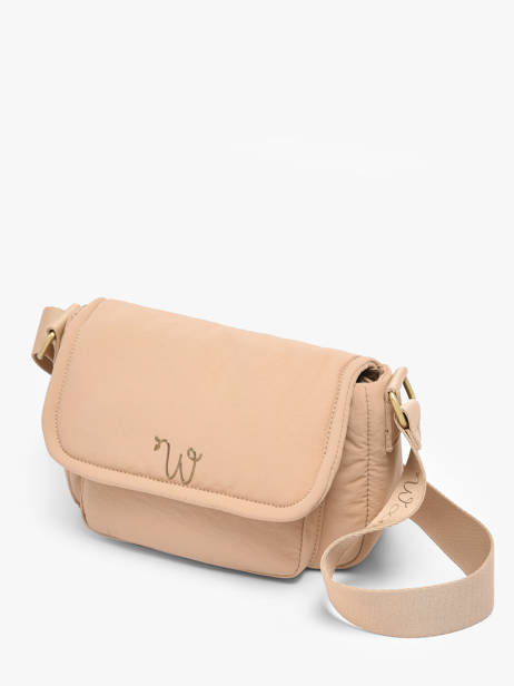 Sac Bandoulière S Primevere Woomen Beige primevere WPRI07 vue secondaire 2