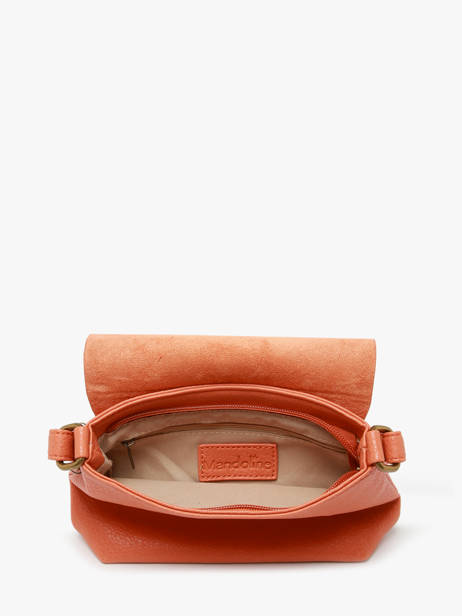 Shoulder Bag Soft Mandoline Orange soft MD1309 other view 2