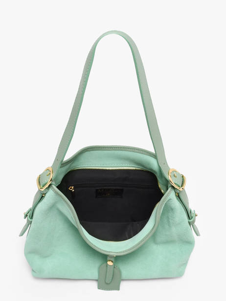 Sac Porté épaule Velvet Caviar Cuir Milano Vert velvet caviar VC250610 vue secondaire 3