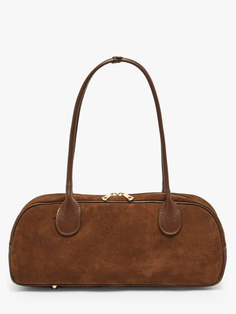 Sac Porté épaule Velvet Caviar Cuir Milano Marron velvet caviar VC25112 vue secondaire 4