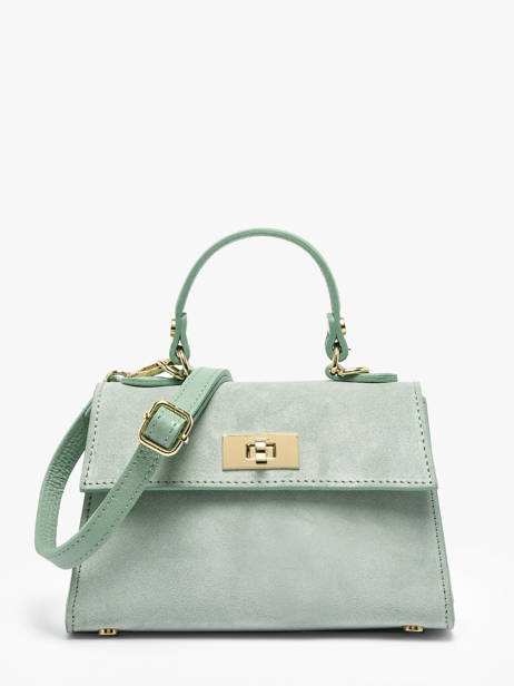 Shoulder Bag Velvet Caviar Leather Milano Blue velvet caviar VC25116