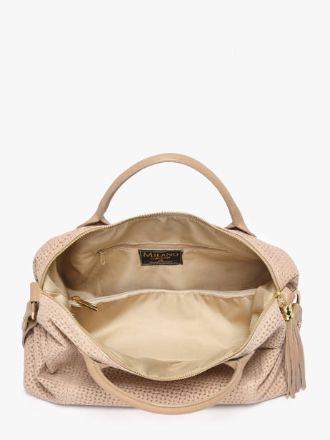 Sac Porté Main Beautiful Cuir Milano Beige beautiful BE25111 vue secondaire 2