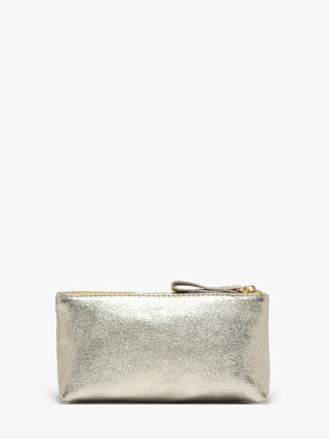Pouch Leather Milano Gold nine NI22114 other view 2