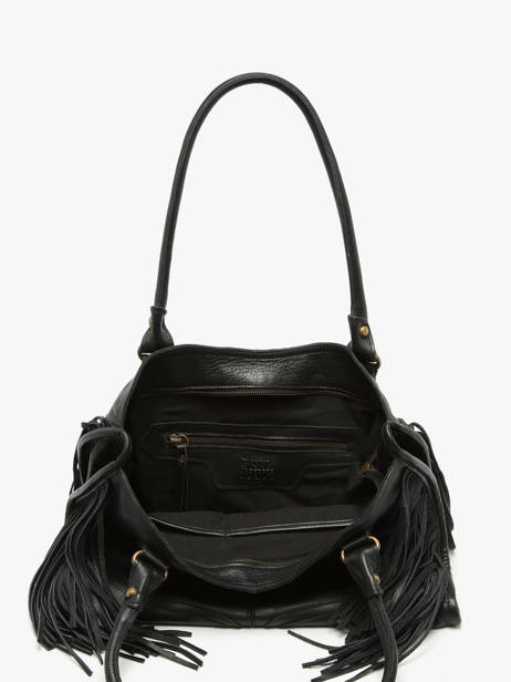 Sac Porté épaule Dakota Cuir Basilic pepper Noir dakota BDAK31 vue secondaire 2