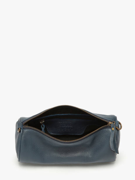 Sac Bandoulière Cow Cuir Basilic pepper Bleu cow BCOW87 vue secondaire 2