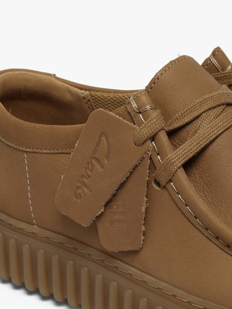 Chaussures Derbies En Cuir Clarks Marron men 26186161 vue secondaire 2