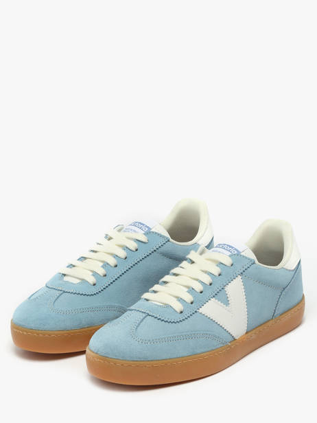 Sneakers En Cuir Victoria Bleu women 1126212 vue secondaire 1