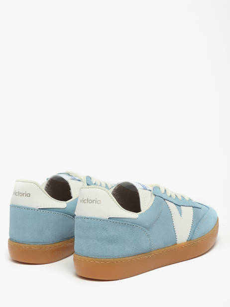 Sneakers En Cuir Victoria Bleu women 1126212 vue secondaire 2
