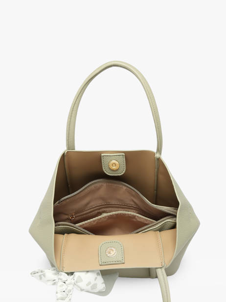 Satchel Grained Miniprix Green grained A713 other view 1