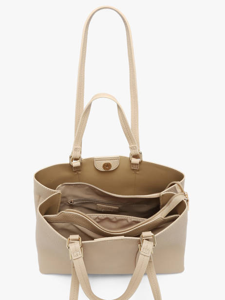 Shoulder Strap Satchel Grained Miniprix Beige grained A721 other view 2