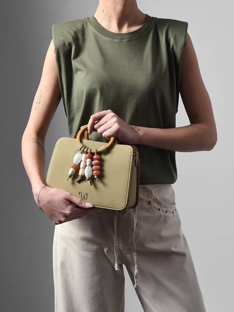 Sac Bandoulière Camomille Pearl Woomen Vert camomille pearl WCAE1S vue secondaire 1