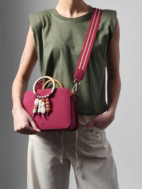 Sac Bandoulière Camomille Pearl Woomen Rose camomille pearl WCAE1S vue secondaire 2