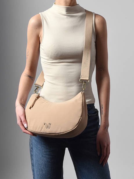 Sac Bandoulière Primevere Woomen Beige primevere WPRI19 vue secondaire 1