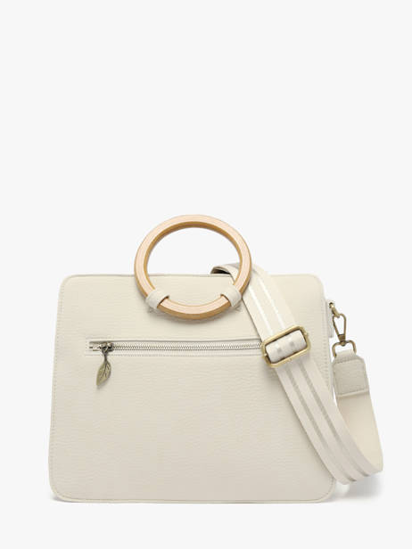 Satchel Camomille Pearl Woomen Beige camomille pearl WCAE1M other view 5