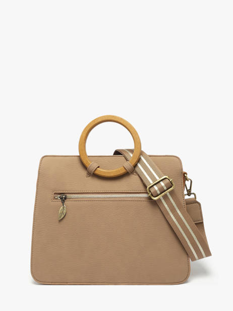 Sac Porté Main Camomille Pearl Woomen Beige camomille pearl WCAE1M vue secondaire 5