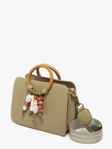 Sac Bandoulière Camomille Pearl Woomen Vert camomille pearl WCAE1S vue secondaire 3
