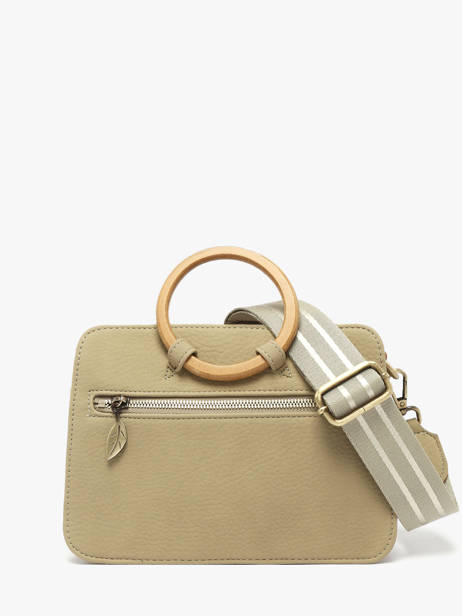Sac Bandoulière Camomille Pearl Woomen Vert camomille pearl WCAE1S vue secondaire 5