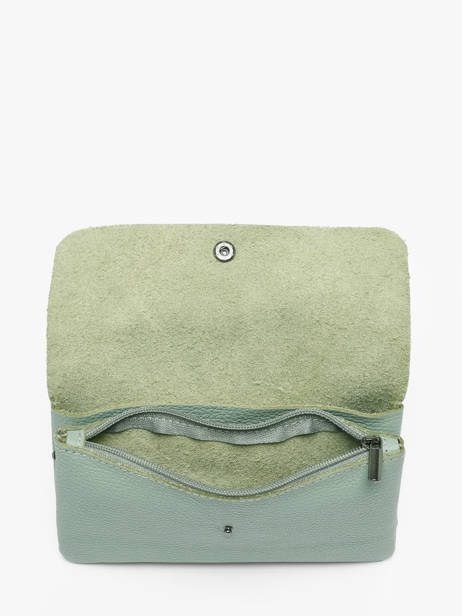 Sac Bandoulière Caviar Cuir Milano Vert caviar CA23067 vue secondaire 3