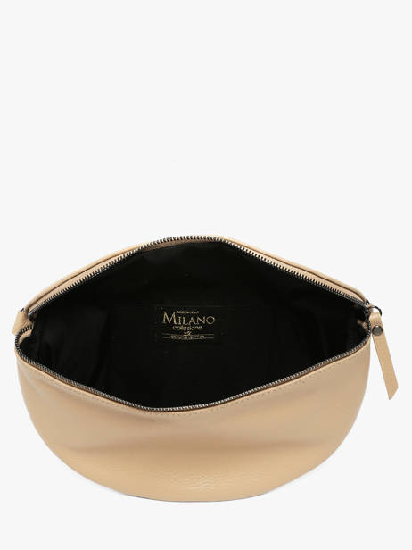 Sac Banane Caviar Cuir Milano Beige caviar CA21123 vue secondaire 2