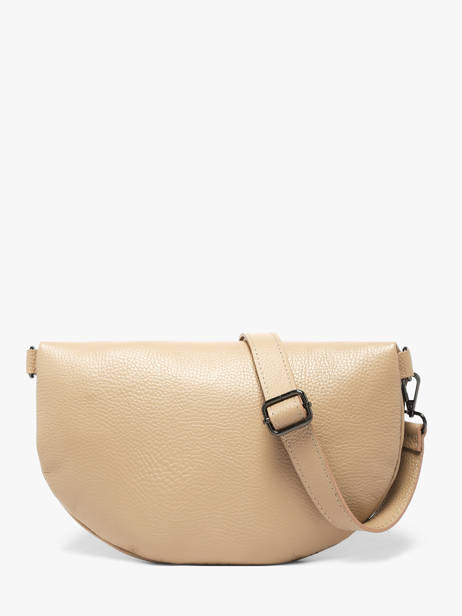 Sac Banane Caviar Cuir Milano Beige caviar CA21123 vue secondaire 3