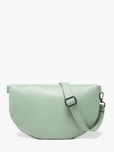 Sac Banane Caviar Cuir Milano Vert caviar CA21123 vue secondaire 4