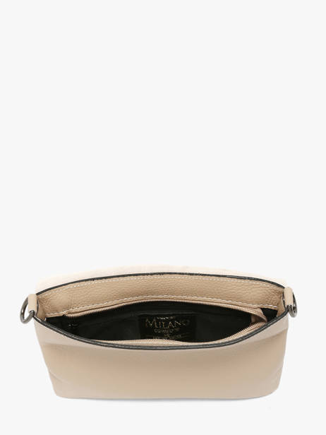 Sac Bandoulière Caviar Cuir Milano Beige caviar CA22112 vue secondaire 3
