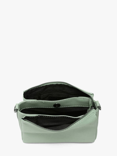 Sac Bandoulière Caviar Cuir Milano Vert caviar CA25065 vue secondaire 3