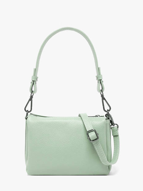 Sac Bandoulière Caviar Cuir Milano Vert caviar CA25065 vue secondaire 4