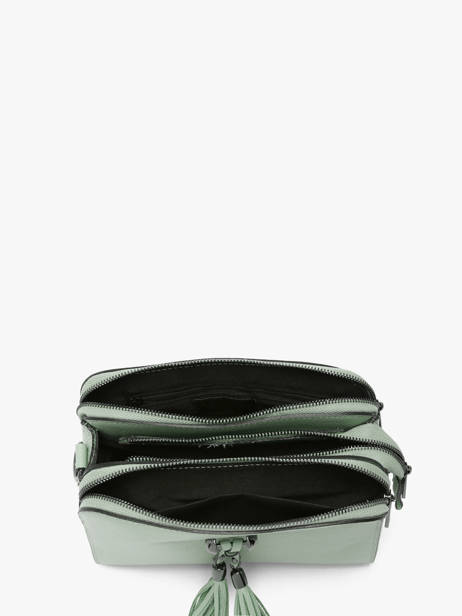 Leather Caviar Crossbody Bag Milano Green caviar CA21101 other view 4