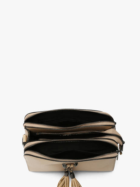 Sac Bandouliere Caviar Cuir Milano Beige caviar CA21101 vue secondaire 3