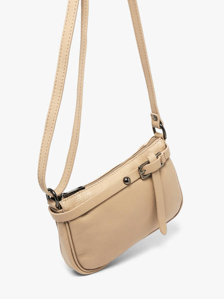 Shoulder Bag Caviar Leather Milano Beige caviar G1421N other view 2