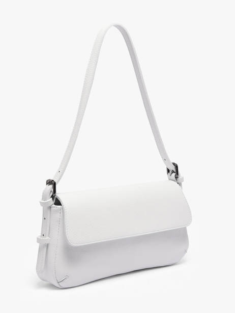Sac Porté épaule Caviar Cuir Milano Blanc caviar CA25111 vue secondaire 2