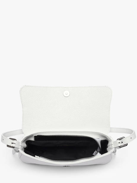 Sac Porté épaule Caviar Cuir Milano Blanc caviar CA25111 vue secondaire 3
