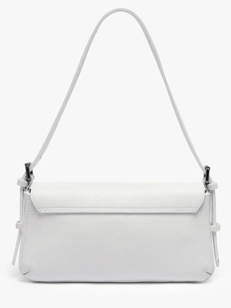 Sac Porté épaule Caviar Cuir Milano Blanc caviar CA25111 vue secondaire 4