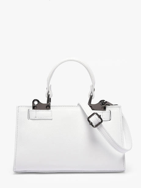 Sac Porté Main Caviar Milano Blanc caviar CA25114 vue secondaire 3