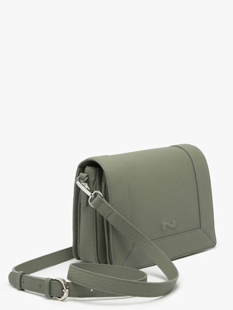 Leather Rotterdam Crossbody Bag Nathan baume Green mondrian 3 other view 1