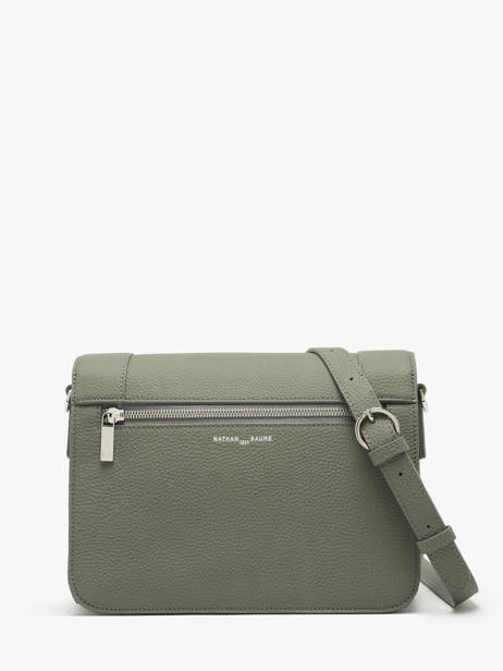 Leather Rotterdam Crossbody Bag Nathan baume Green mondrian 3 other view 3