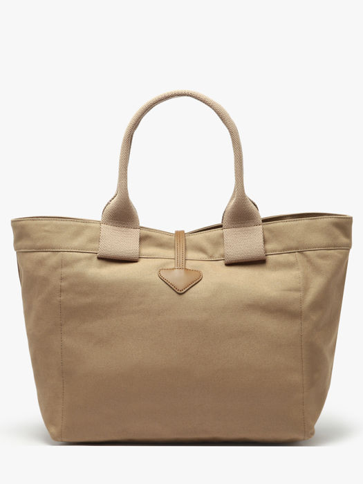 Longchamp Le roseau toile Handbag Beige