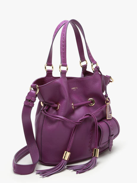 Medium Bucket Bag Premier Flirt Lancel Violet premier flirt A10110 other view 2