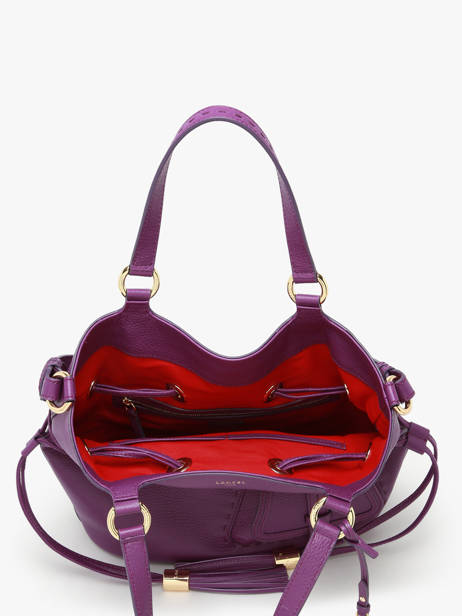 Medium Bucket Bag Premier Flirt Lancel Violet premier flirt A10110 other view 3